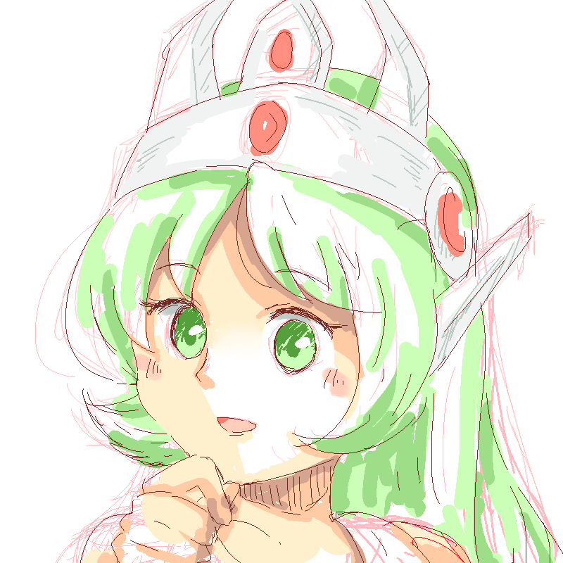 beastmegs:  パルテナつめ by 川 