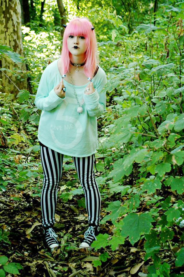 yukii-chan97:  A picture from todays mini meet up in linz xDi was in creepy cute