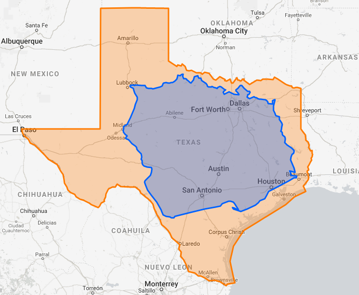 cardozzza: coolfriendlyguy:  mapsontheweb:  You can fit the entirety of Poland into