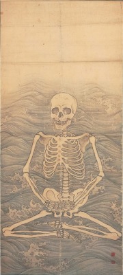 nobrashfestivity:    Maruyama Ōkyo  , Skeleton