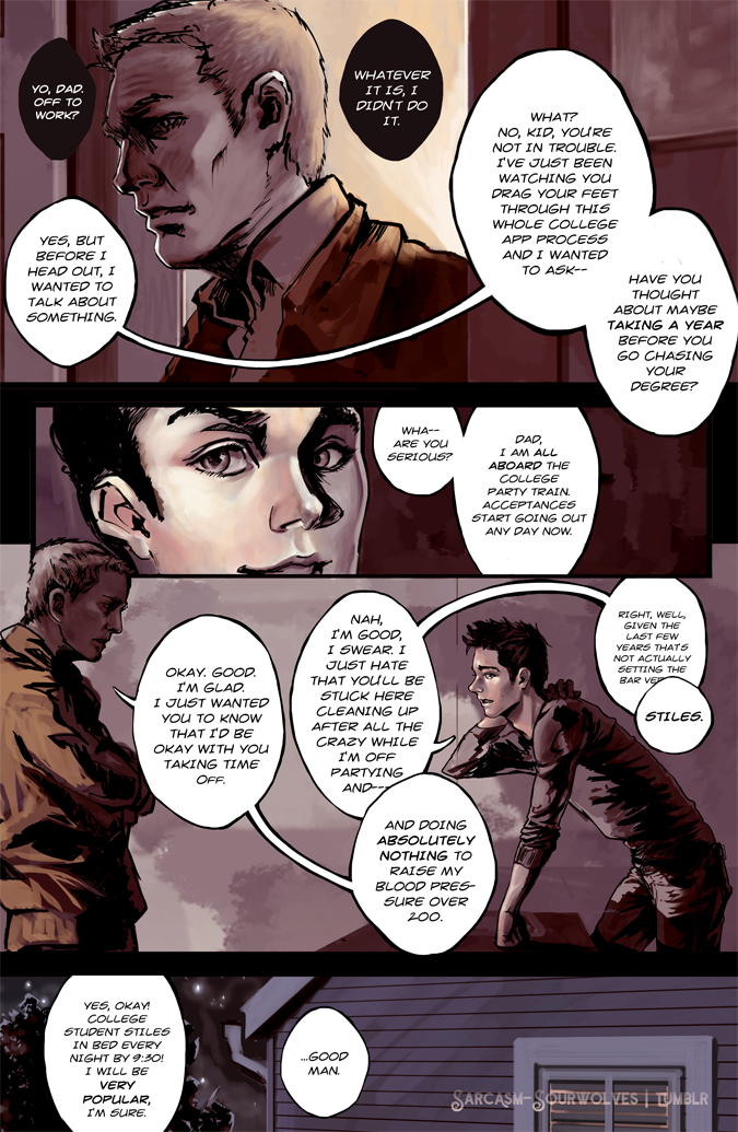 sterekshelter:    Room to Breathe, Part 1: “To Be Set Free”     Sterek Summer