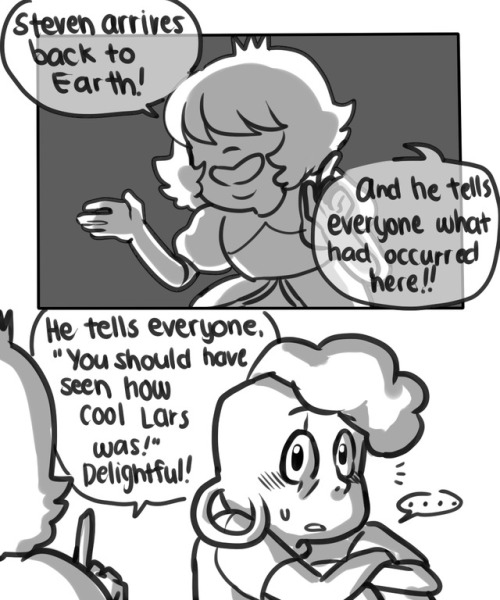 redberryart: Maybe  Padparadscha  Sapphire’s visions won’t be useless Bonus: 