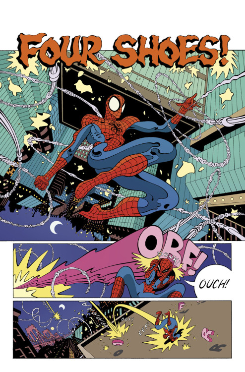 traddmoore: SPIDER-MAN: FOUR SHOESBack-up short story from The Amazing Spider-Man #850 (2020)Drawn a