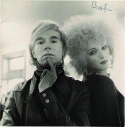 robertdarling: Andy Warhol and Candy Darling,