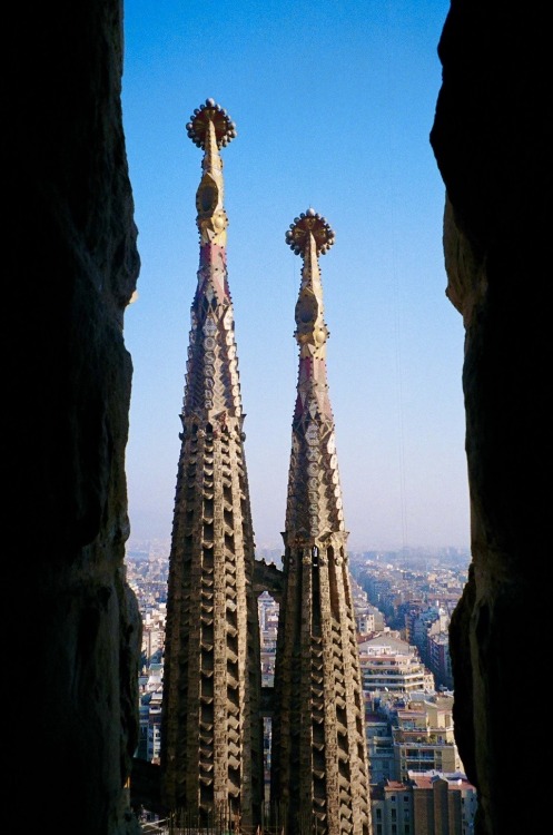 Torres, Basílica de la Sagrada Familia, Barcelona, 2006.