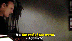 The Scoobies + Becoming Less And Less Impressed By The Imminent Apocalypse