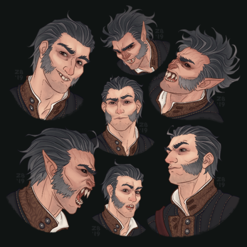 regis studies from the witcher!currently one of my fave vamps