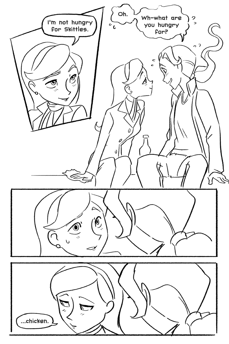 elastigale:  The long-awaited sequel to this comic. It ended up getting way longer