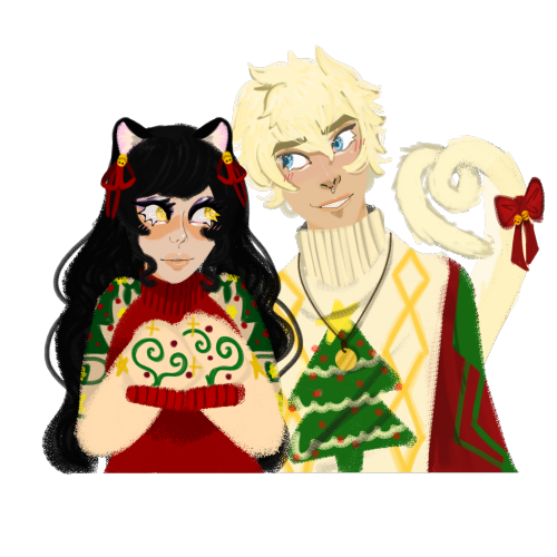 illusory-torrent: A RWBY Blacksun Christmas Icon commission set was done for me by @mooncachee on Instagram! Thank you,