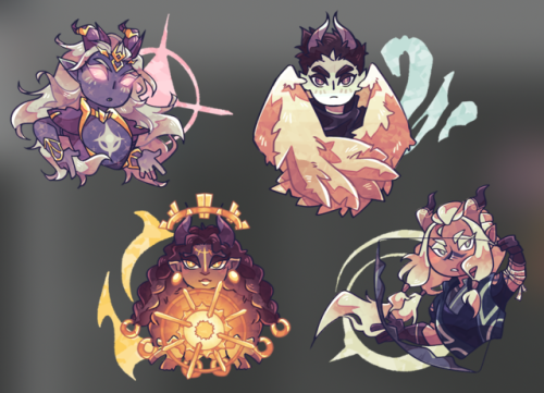 schaafdraws:elements ☀️ i designed a transparent stickersheet for @dragon-prince-zine featuring vari