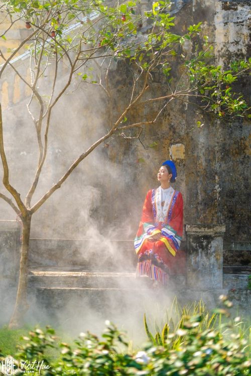 The garden in An Định Palace is now gaining more tourists due to its appearances in recent films and