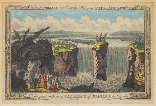 artgalleryofontario:The Most Surprising Cataract of Niagara in Canada [From George Henry Millar’s 