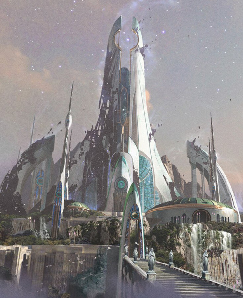 conceptartworld: Destiny 2 Dreaming City concept art by Sung Choi!View more ⇢ conceptartworld