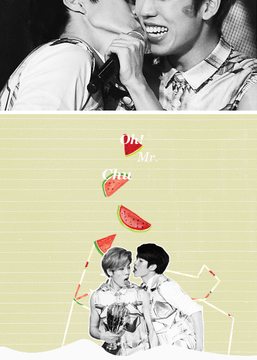 namnambunny:  &ldquo;That was not a kiss, but just a peck on the cheek. For the