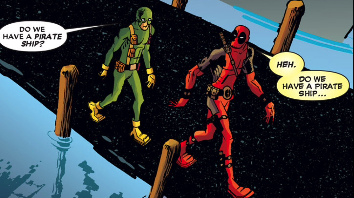 prideofdeadpool:Deadpool: X Marks The Spot - Waves of Mutilation, issue 1