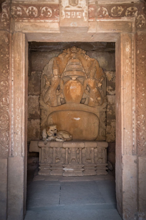 Buddhist shrine near Aihole, Karnataka, photo by Kevin Standage, more at kevinstandagephotog