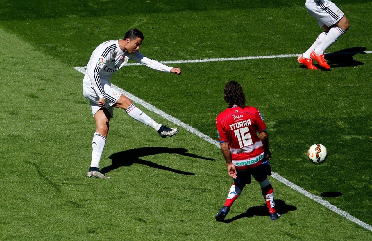 halamadridrm:  Real Madrid 9 - 1 Granada CFG. Bale 25               Robert