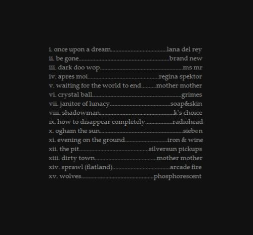 pholliemixes: i know you, i walked with you once upon a dreami know you, that look in your eyes is s