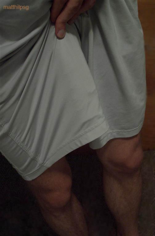 these shorts are just long enough.