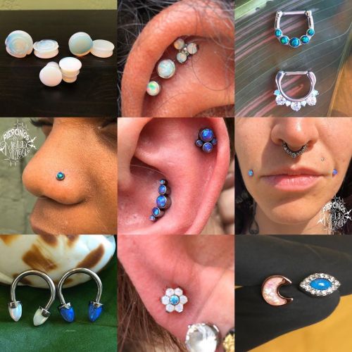 Sweet diggity dang! Do we love opals around here!  With so many varieties of colors and designs, how