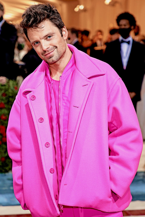  Sebastian Stan attends The 2022 Met Gala Celebrating “In America: An Anthology of Fashion&rdq