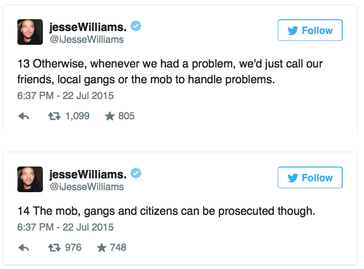 micdotcom:  Jesse Williams just destroyed the racist double standard of policing