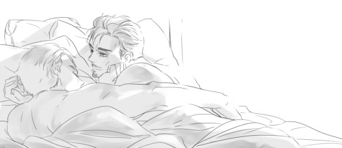 gay-ships-away: “You look so peaceful when you sleep.”