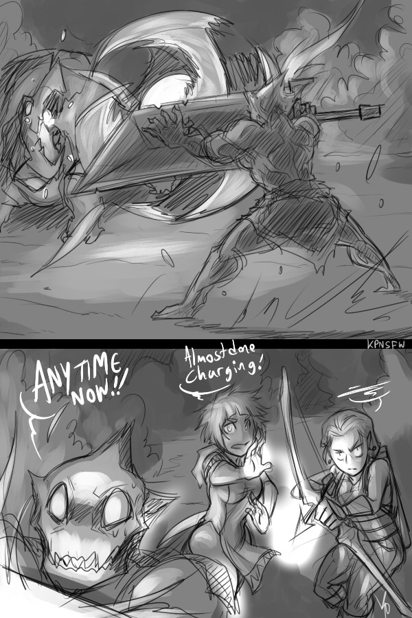 so these are pages to a comic i started last summer and just never really got around
