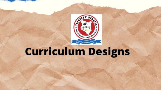 Pre-Primary One Curriculum Designs (PP1)