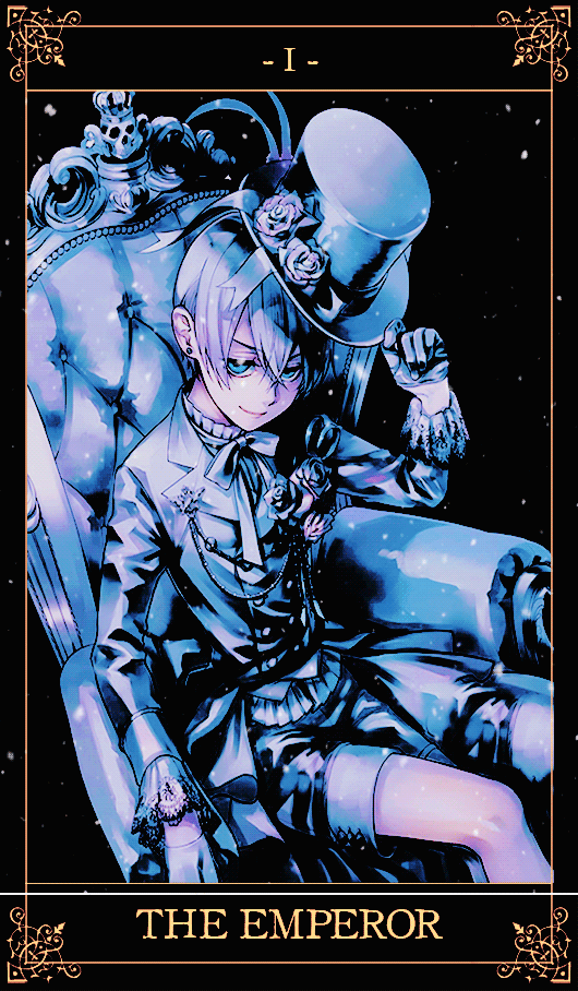 Kuroshitsuji Tarot Cards (x) For @silvercrystal​ ♡♡♡