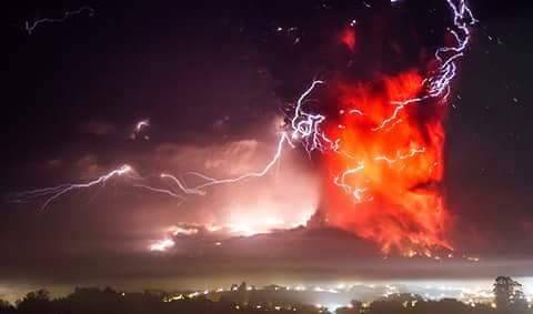 Y así fue evolucionando el Calbuco.  Y sí, vivo cerca. 