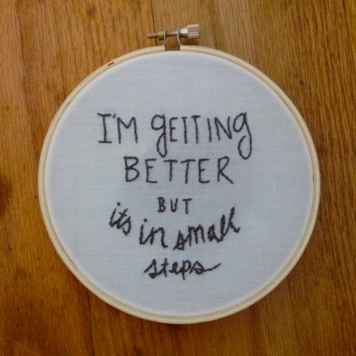 “I’m getting better but it’s in small steps”I Was Scared & I’m Sorry - The Wonder Years