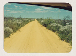 gilgai: Wesley Stacey, The road: Outback to the city 1, 2, 3, 4, 5, 6, and 7, 1973-75. Folio 1 from “The Road”, a portfolio of 280 photographs. Type C colour photograph, Fuji Colour machine print. National Gallery of Australia. 