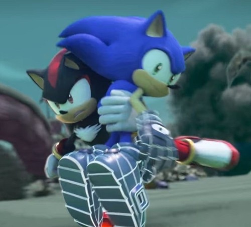 Okay So, I Find Their Rescues Comparisons So Funny? When Sonic Goes To Save Shadow, He Goes To Grab His