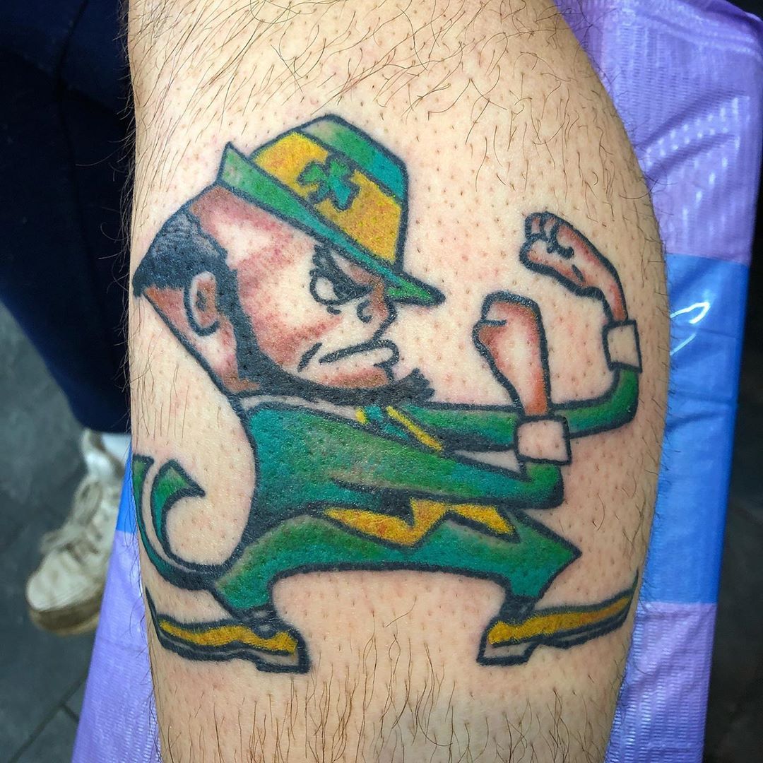 Fighting Irish Tattoo On Forearm For Men  Tattoos Leprechaun tattoos  Irish tattoos