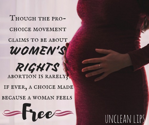 uncleanlips:  Unclean Lips  Hm. Well, while it’s not true that abortion is never the preferred