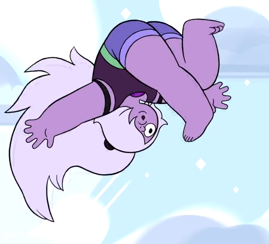 exorcistblues:  steven universe: [ amethyst ] beach episode appreciation post, because