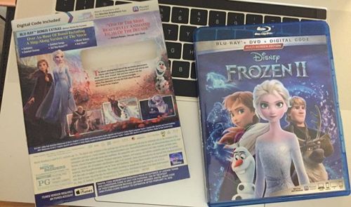 Thank you, @disneystudios for sending me an early copy of #Frozen2. I’m ready to sing along! F