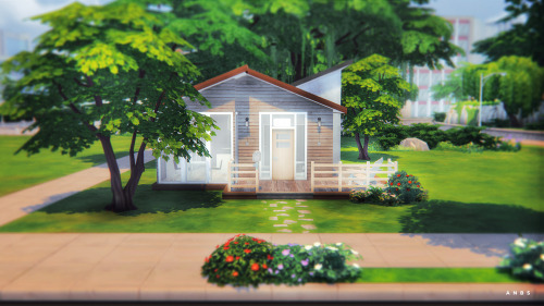 Hawthorn Starter House A house by Alachie and Brick Sims I decided to try something a little bit dif