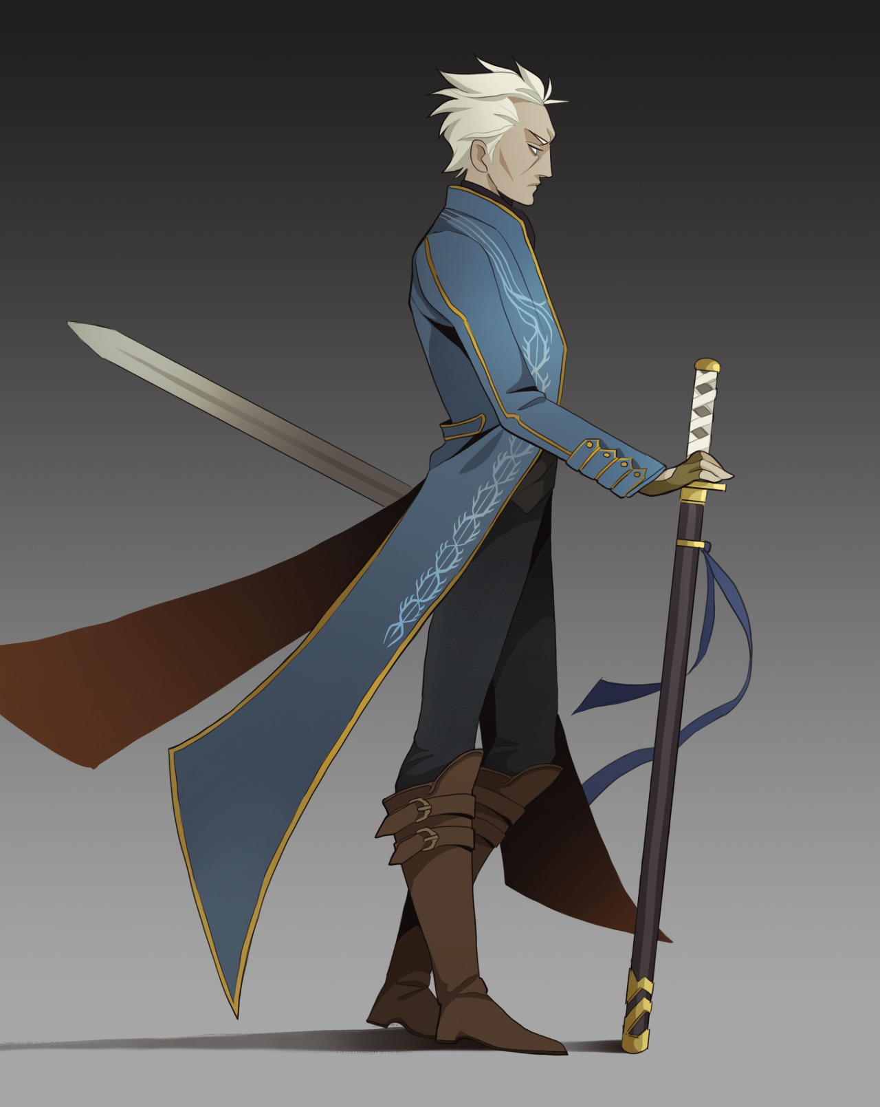 Vergil fanart ~ by Ytania on Sketchers United