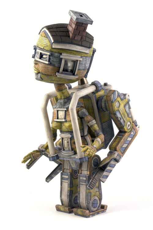 supersonicart:   Calvin Ma’s “Homebodies: Recollective.” Opening November 15th, 2014 at Modern Eden Gallery in San Francisco, California is the solo show of sculptor Calvin Ma entitled “Homebodies: Recollective.”  The ceramic sculptures draw