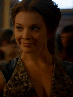 Costumes + Game of ThronesMargaery Tyrell’s blue and golden dress in Season 03, Episode 08.// reques