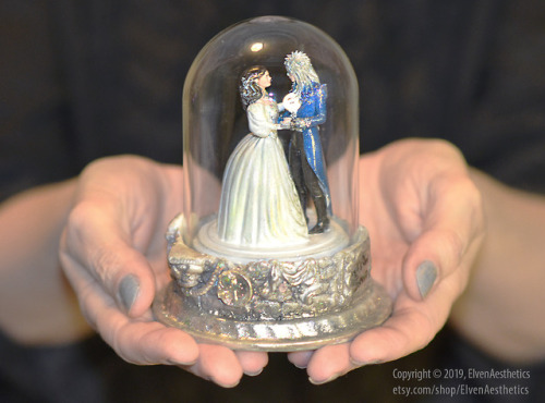 Available in my Etsy shop:A glorious glass dome capturing the iconic ballroom scene from the beloved