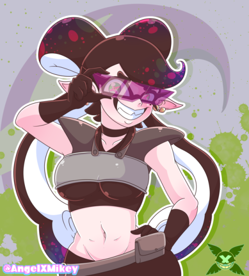 angelxmikeyart:Cant wait for Callie to wreck me in Splatoon2 <3 <3 <3