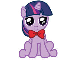 teenprincesscadance:  So this is the result of the request stream from last night! I now know I suck at drawing on the spot. If I do this again it will be sketches. No more full colour drawings. Because I suck. Seriously.  1. Filly Twi with a bowtie
