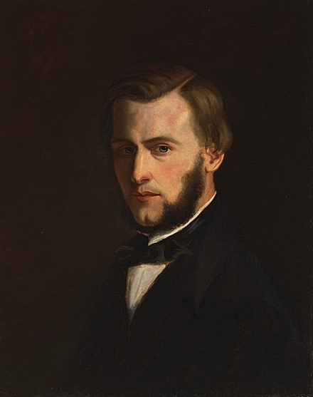Charles Hill (Australian, born England, 1824-1915), Self-portrait, 1850s. Oil on