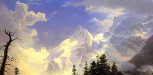 goodreadss: Albert Bierstadt: Skies