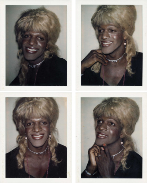caitlintheawesome:Happy birthday, Marsha P. Johnson! The revolutionary trans activist &amp; Ston