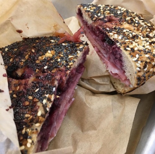 Don’t miss the country ham panini at Berea’s Native Bagel. It is  . . #eatkentucky #bere