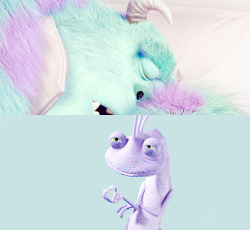  Sulley, you’re not supposed to name it. Once you name it, you start getting attached to it. Now put that thing back where it came from or so help me. 